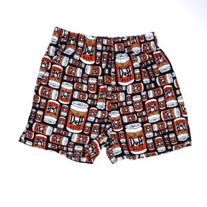 Simpsons Universal Studios Duff Boxers M